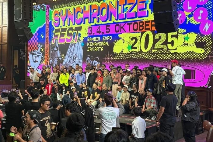 Synchronize Fest 2025 Dengan Tema #SalingSilang, Tampilkan 144 Musisi Lintas Genre